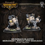 grundback blaster mercenary rhulic light warjacks